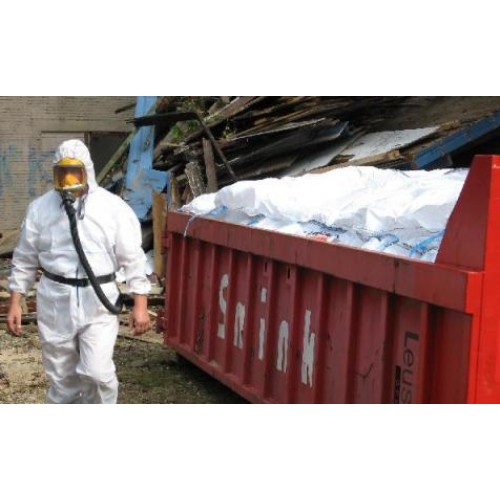 Asbestos container bags